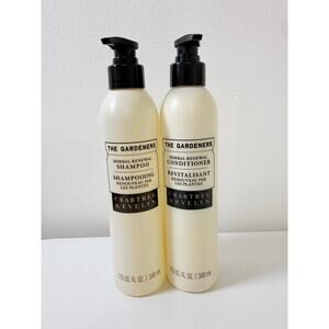Crabtree & Evelyn Gardeners Herbal Renewal Shampoo & Conditioner Bundle 11.5 oz